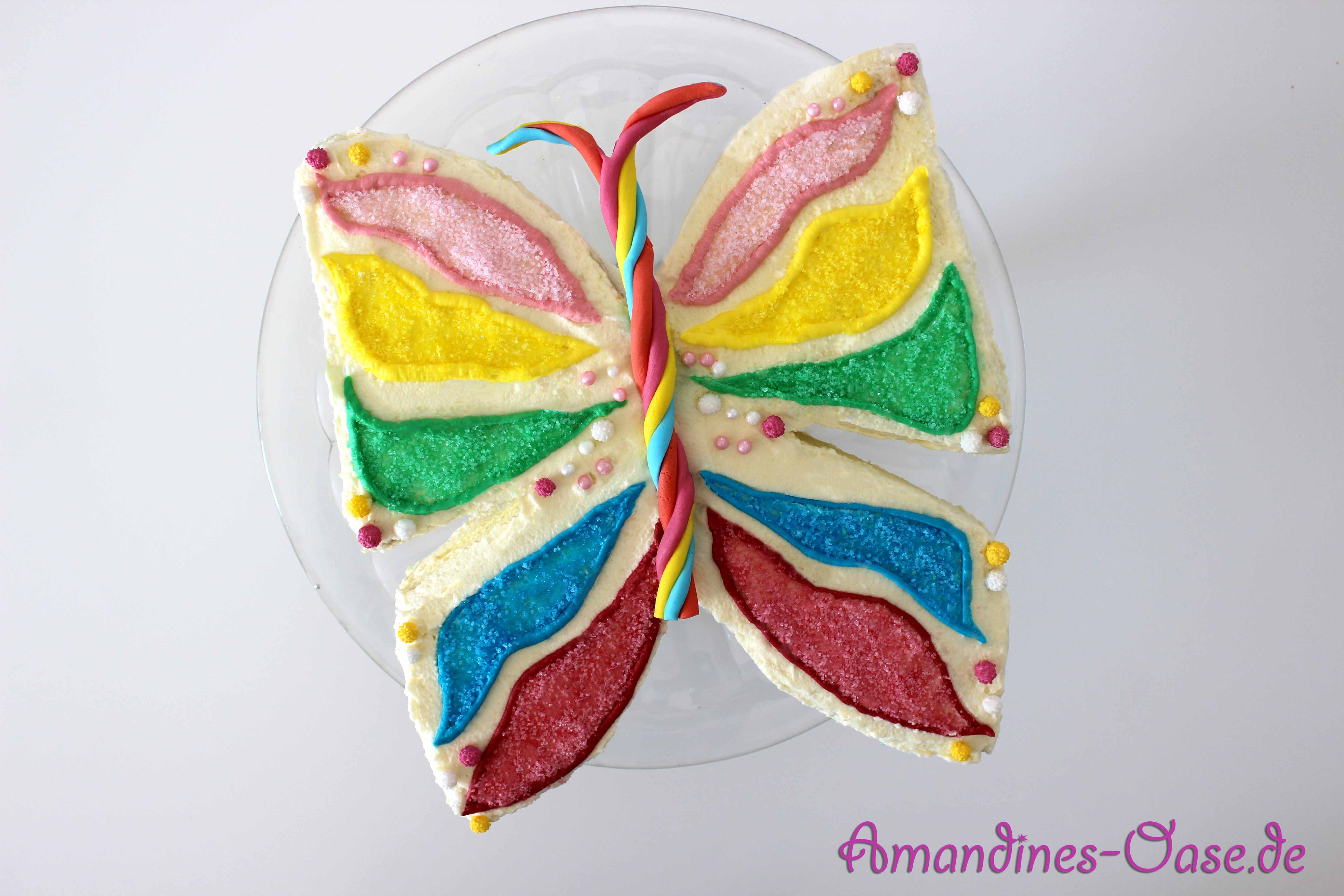 Kuchen, Tartes &amp; Gebäck - Schmetterling Kuchen &amp; Torte - Amandines Oase