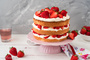 Erdbeertorte | Strawberry Naked Cake